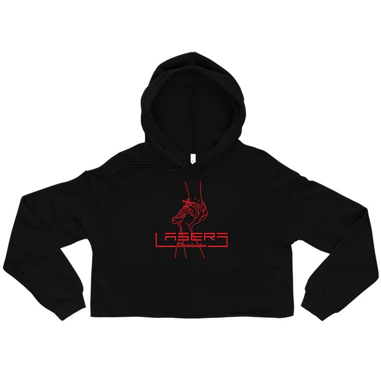 LASERS Cropped Hoodies