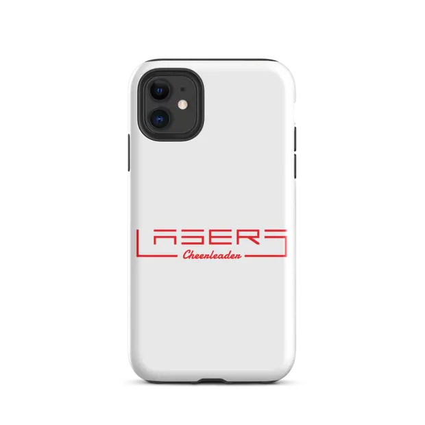 LASERS Handyhülle Iphone mit rotem Schriftzug