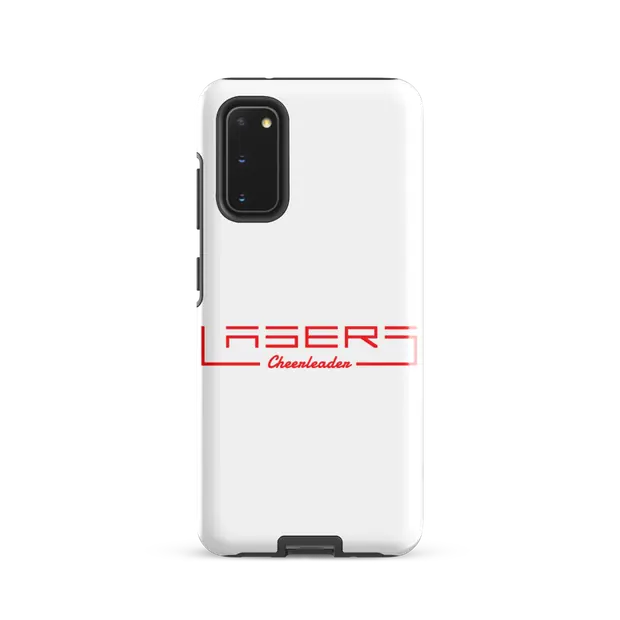 LASERS Handyhülle Samsung mit rotem Schriftzug