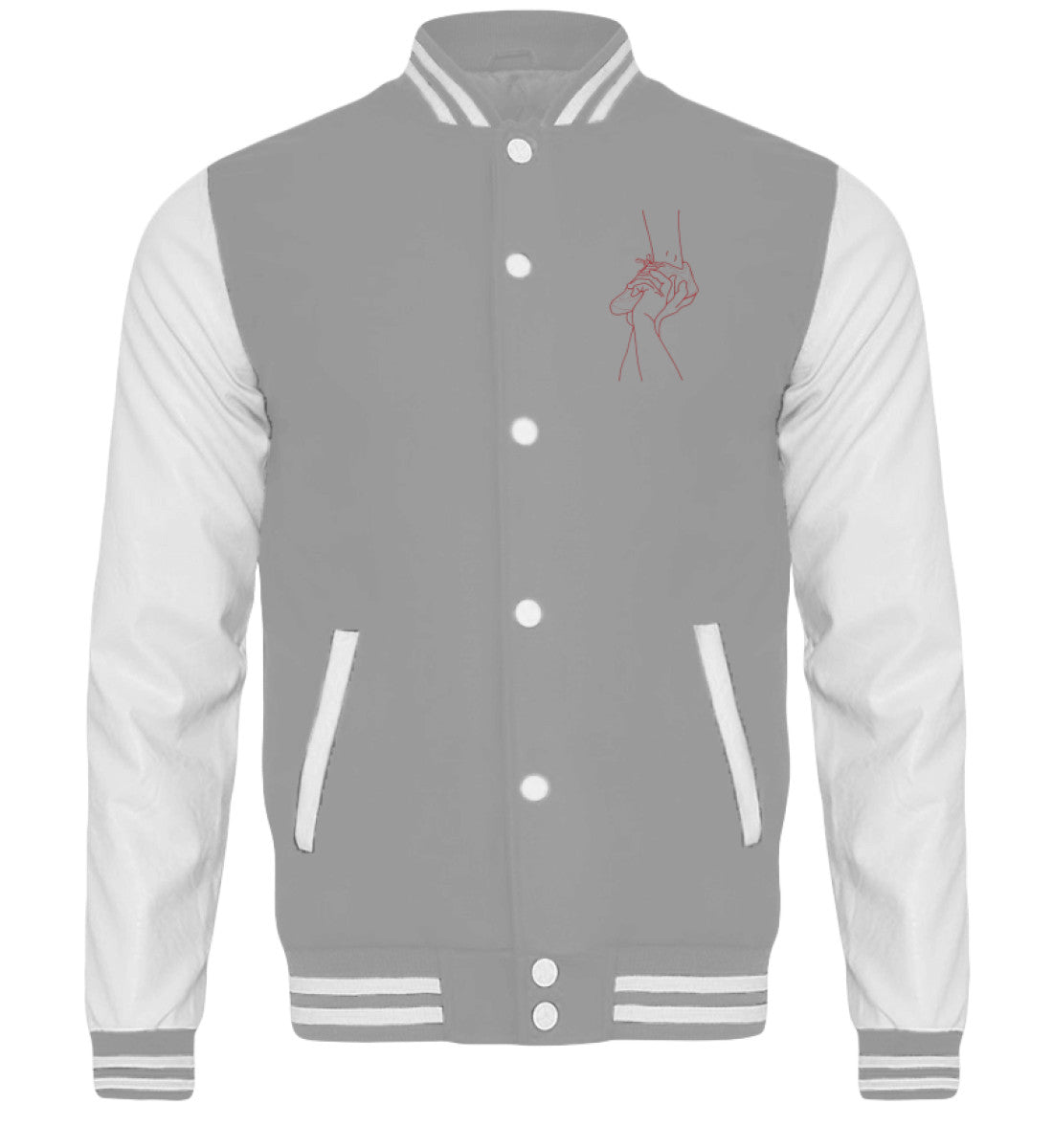 Heather Grey-White-6750